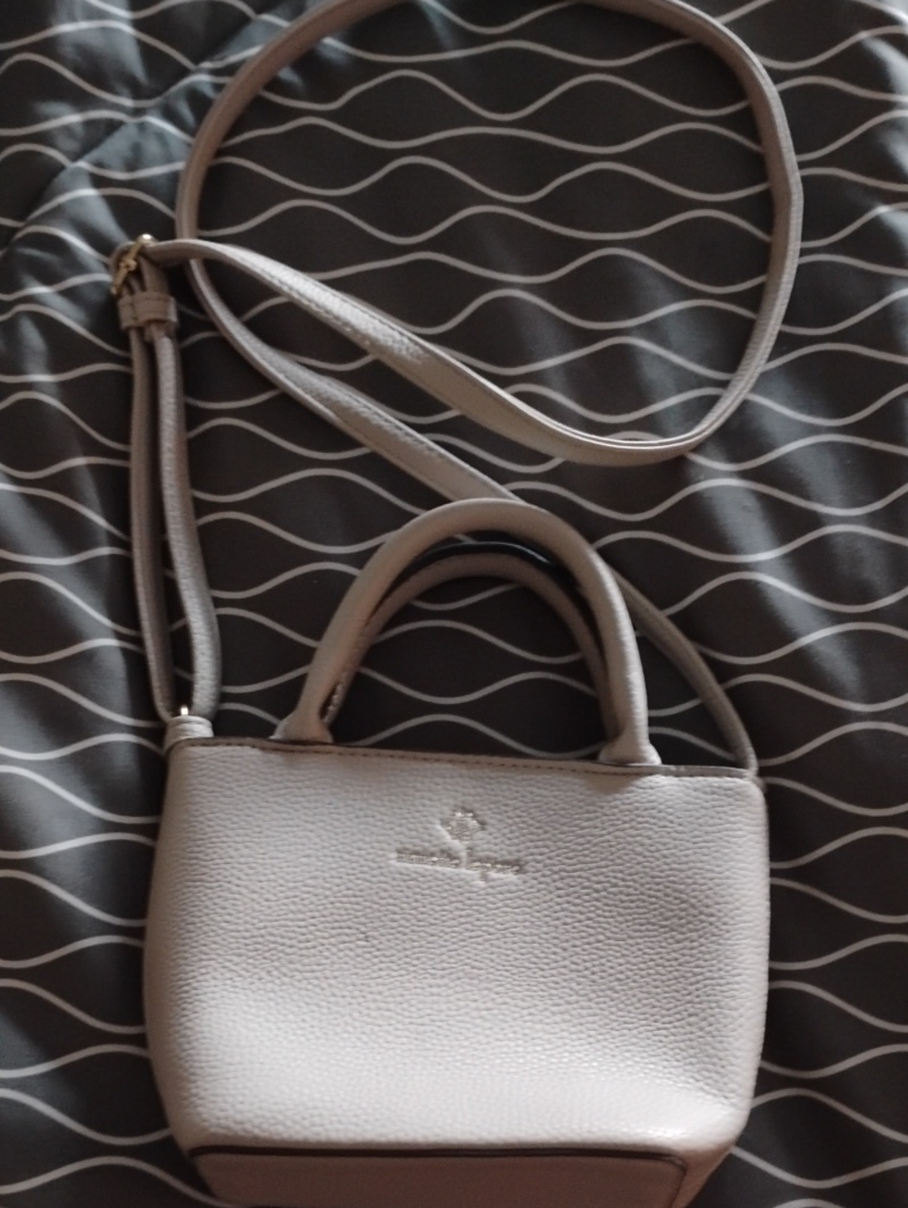 Nanette Lepore Mini Crossbody Tote - Light Gray